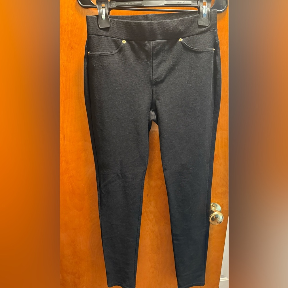 MICHAEL Michael Kors Black Jeggings Stretchy Slim Fit